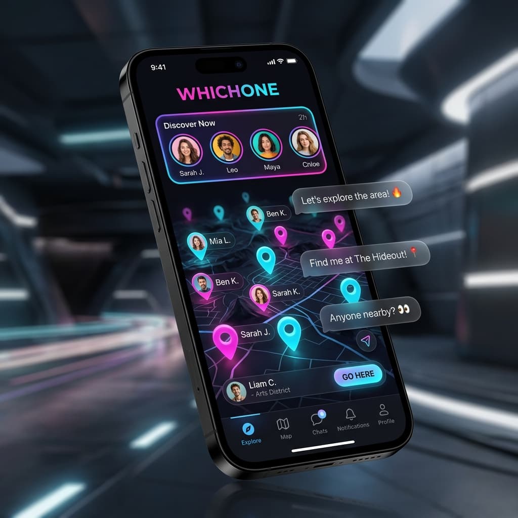 WhichOne - Social Discovery App
